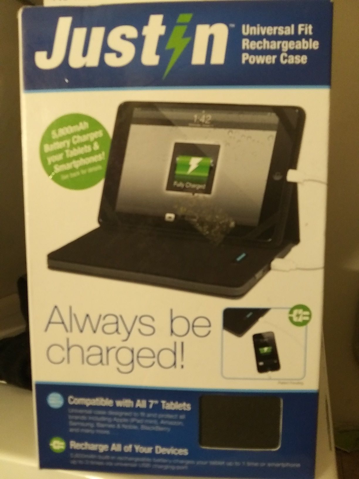 New Tablet case and charger