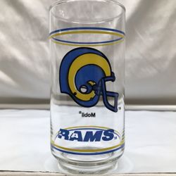 LA Rams NFL Vintage Drinking Glass