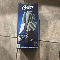 oster 14 piece cutlery set