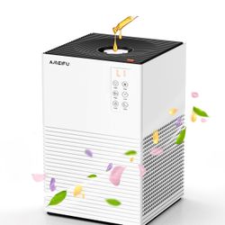Air Purifier for Home Large Room Up to 1200 Sq Ft, Air Cleaner with H13 Filter, Air Quality Sensor, 4 Timers, 3 Speeds Fan, Quite Air Purifier for Dus