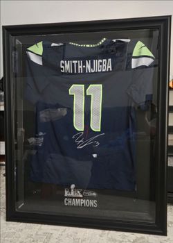 Jsn official superbowl frame Jersey!