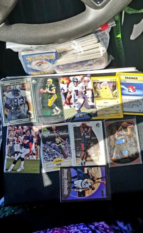 Collectible Football/Basketball/Pokemon Cards