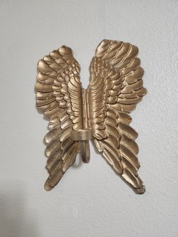Angel Wings Candle Holder