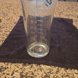 Vintage Glass Measuring Beakers