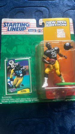 1994 Kenner Starting Lineup Barry Foster Pittsburgh Steelers NFL Football