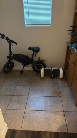 Jetson Bike Black and Segway Ninebot White
