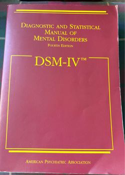 Diagnostic and Statistical Manual of Mental Disorders