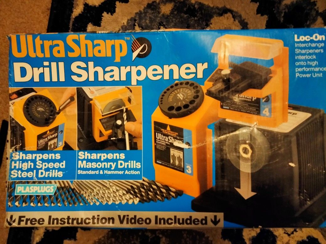 Ultra Sharp Drill Sharpener 