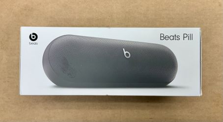 New Beats Pill Portable Wireless Bluetooth Speaker Music Audio Sound Podcast Content Lightweight Rugged USB-C Water Resistant Bass Stereo 24 Battery