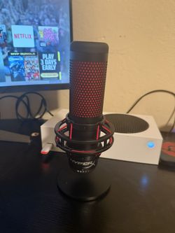 HyperX QuadCast USB microphone