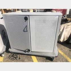 Laptop Charging Station Cart