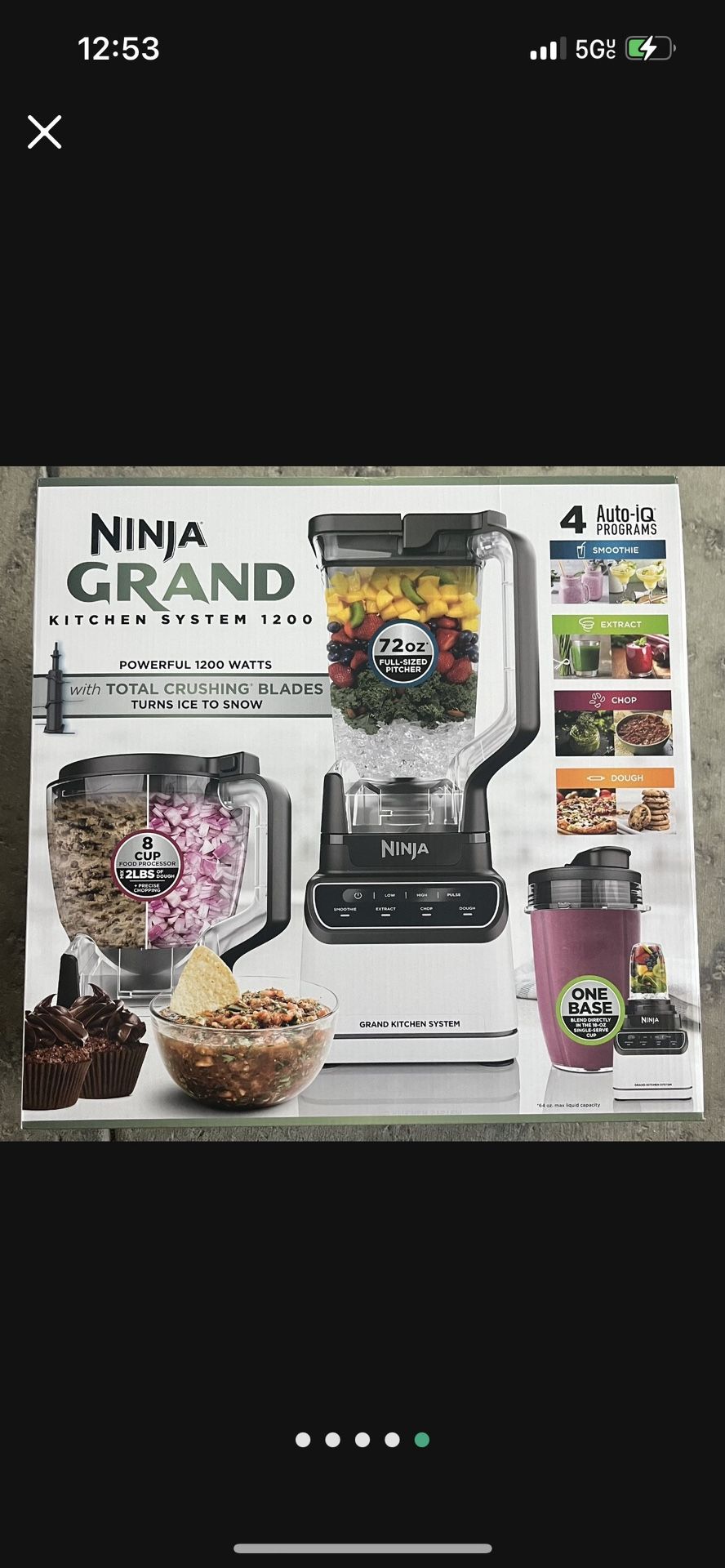 Ninja Kitchen System (blender) New