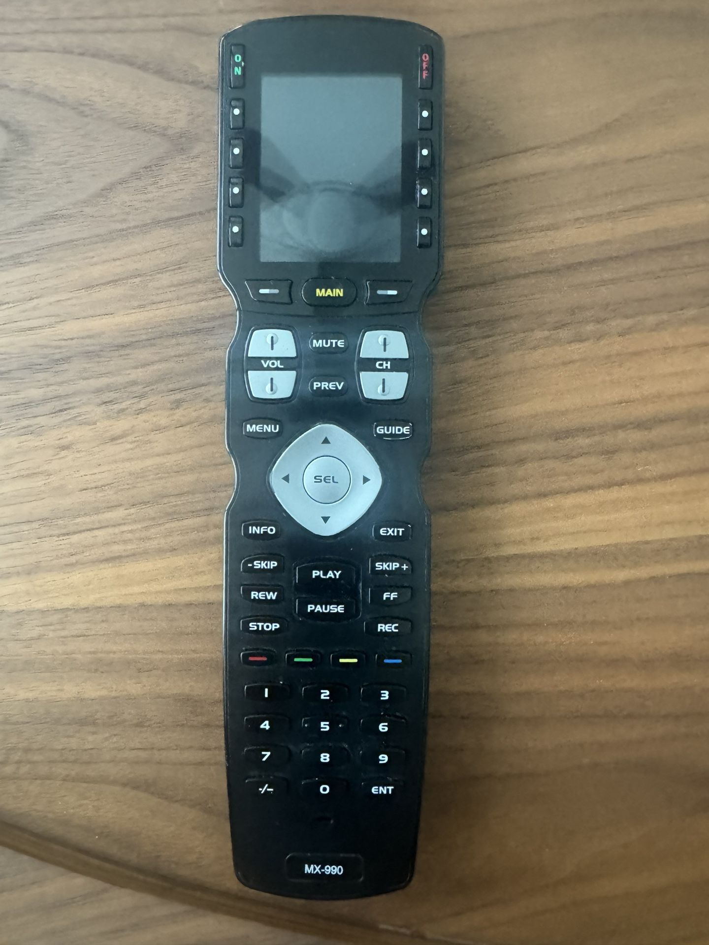 Universal Remote MX 990 With RF Sensor And IR Distribution