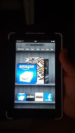 Amazon kindle tablet