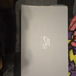 Air Force 1 (White w Black Swoosh)