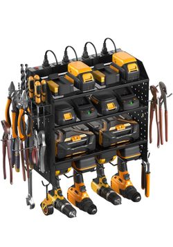 CCCEI Power Tool Organizer With Charging Station 