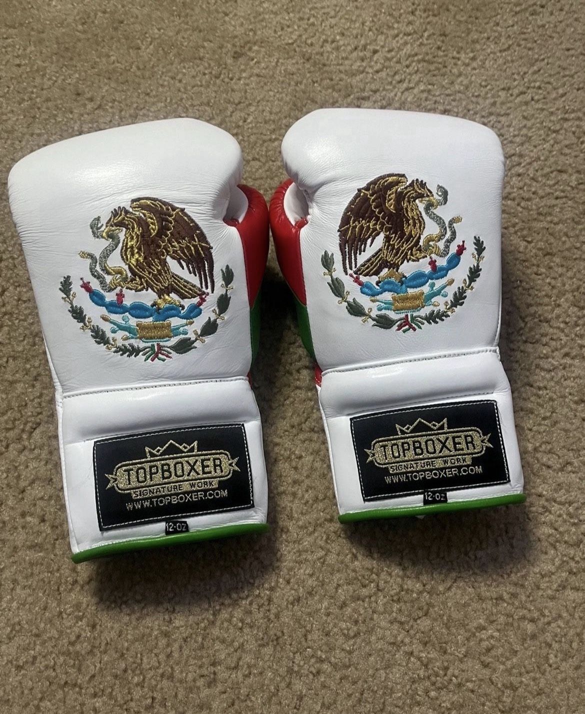 brand new boxing gloves