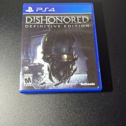 Dishonored Definitive Edition PS4 