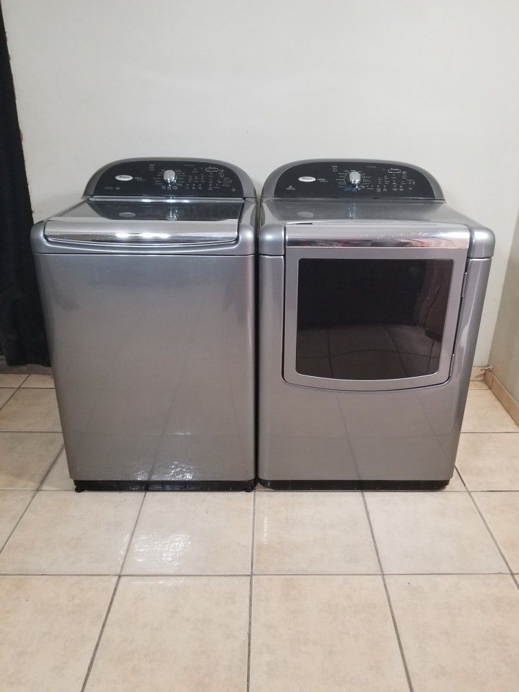 WHIRLPOOL CABRIO WASHER AND ELECTRIC DRYER FREE DELIVERY AND INSTALLATION ALSO A 90 DAY WARRANTY