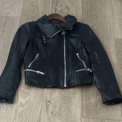 Black Wilson's Leather Women's Jacket XS