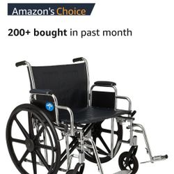 Medline 24in Wheelchair 500lb Max
