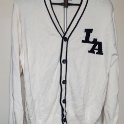 Primark White Cardigan - Size Large (0493)