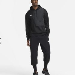 NIKE F.C. UTILITY HOODIE BLACK and PANTS Size S