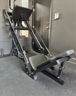 NEW LEG PRESS HACK SQUAT 2 in 1 GYM MACHINE