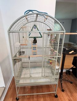 XL A&E PARROT CAGE WITH STAND FOR SALE