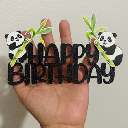 Panda Cake Topper 