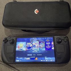 Valve Steam Deck Oled 2tb Internal, 1.5tbmicrosd Batocera Black Handheld Console