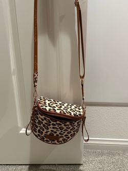 Wrangler Leopard Print Crossbody Belt Bag