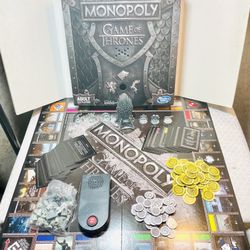 Monopoly Game of Thrones Board Game Limited Collectors Edition 