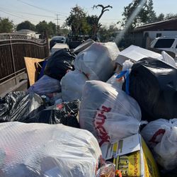 Trash outs.