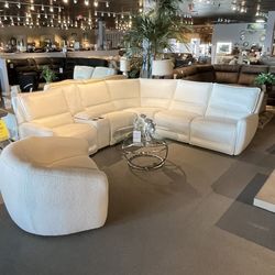 6pc Power Reclining Sectional 