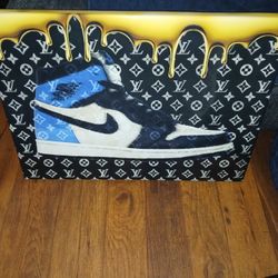 2 Nike&LV Wall Art Canvas 