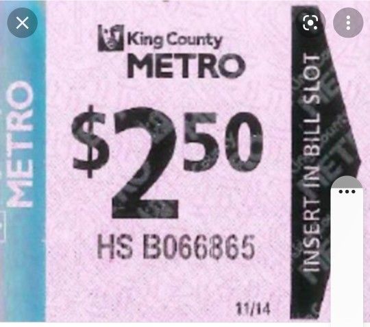 Seattle Public Transportation/ Swedish Hospital Parking Passes