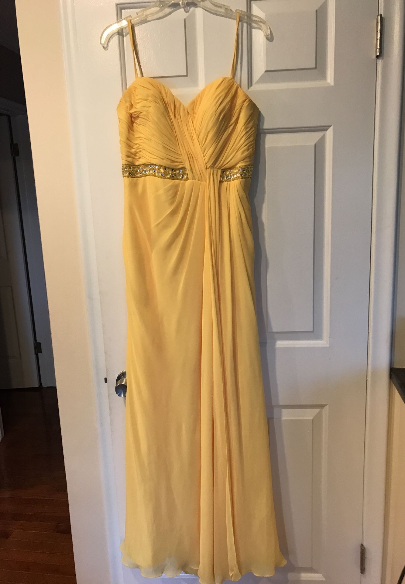 yellow dress size 8/9