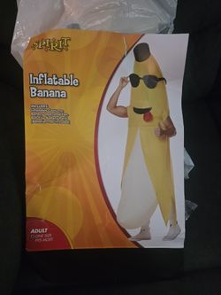 Inflatable Banana Costume Adult