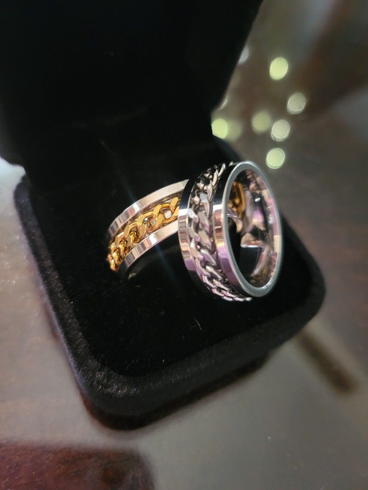 Silver Ring Set