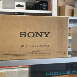 Sony FX3A Cinema Camera 