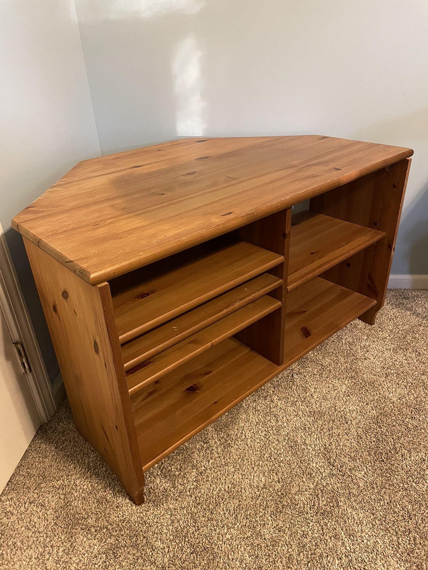 Corner Entertainment Stand