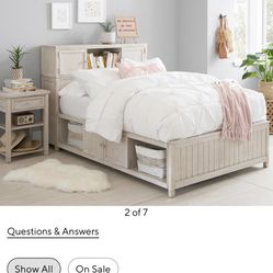 Pottery Barn Teen Twin Bed