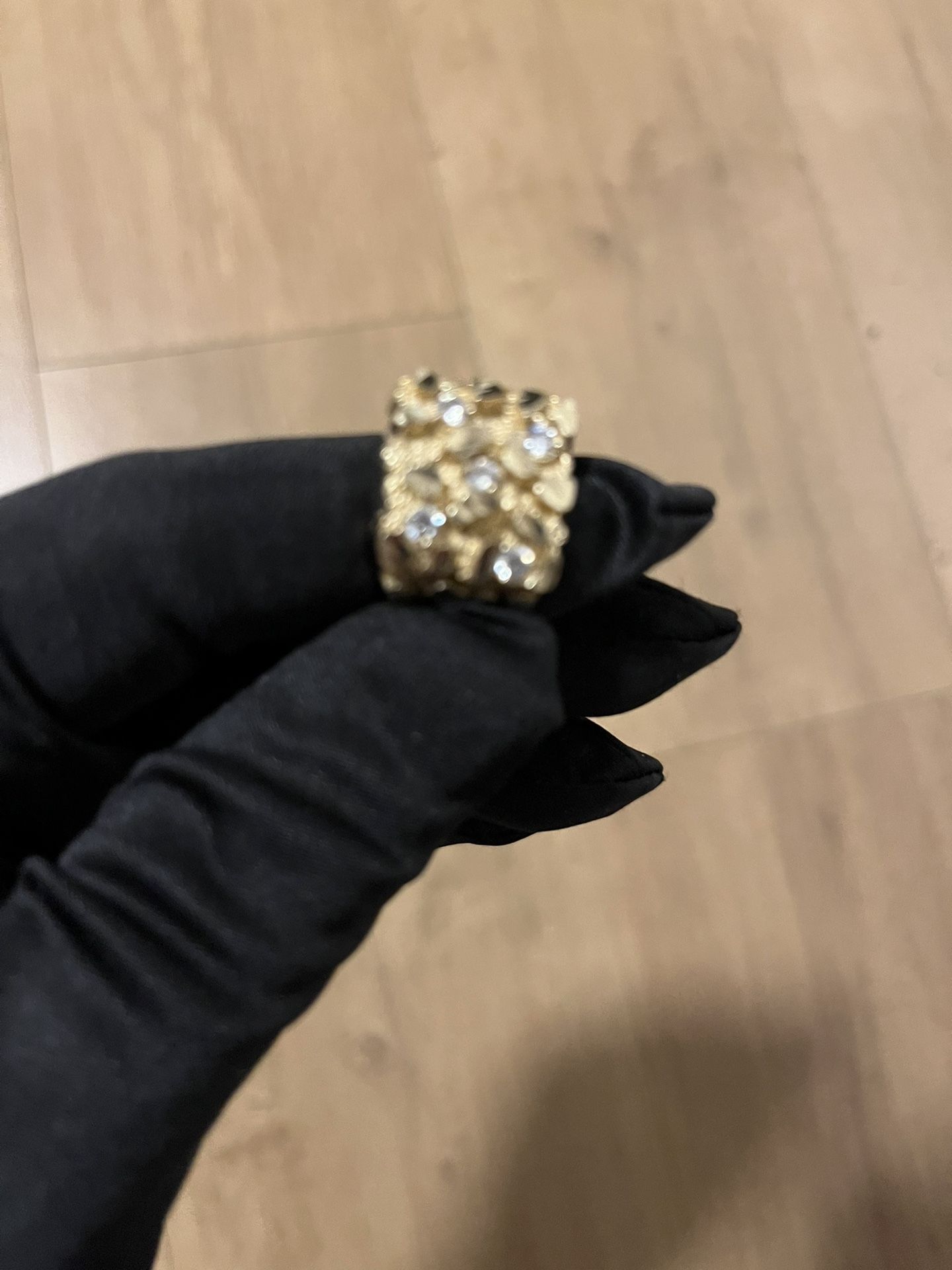 10k Nugget Ring