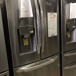LG 24 cu.ft. Refrigerator on Sale Smart French Door Counter-Depth Model#LRFXC2406S