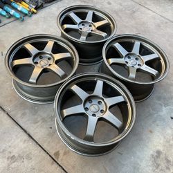 Genuine Volk Racing TE37 Ultra Wheels 20” Staggered 5x120 BMW M3 M4 M5 F10 F80 E90 E92