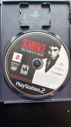 PS2 Scarface the worlds is yours