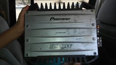 Pioneer GMX574 amplifier