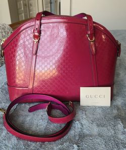 GG Dome Rasberry Color Purse