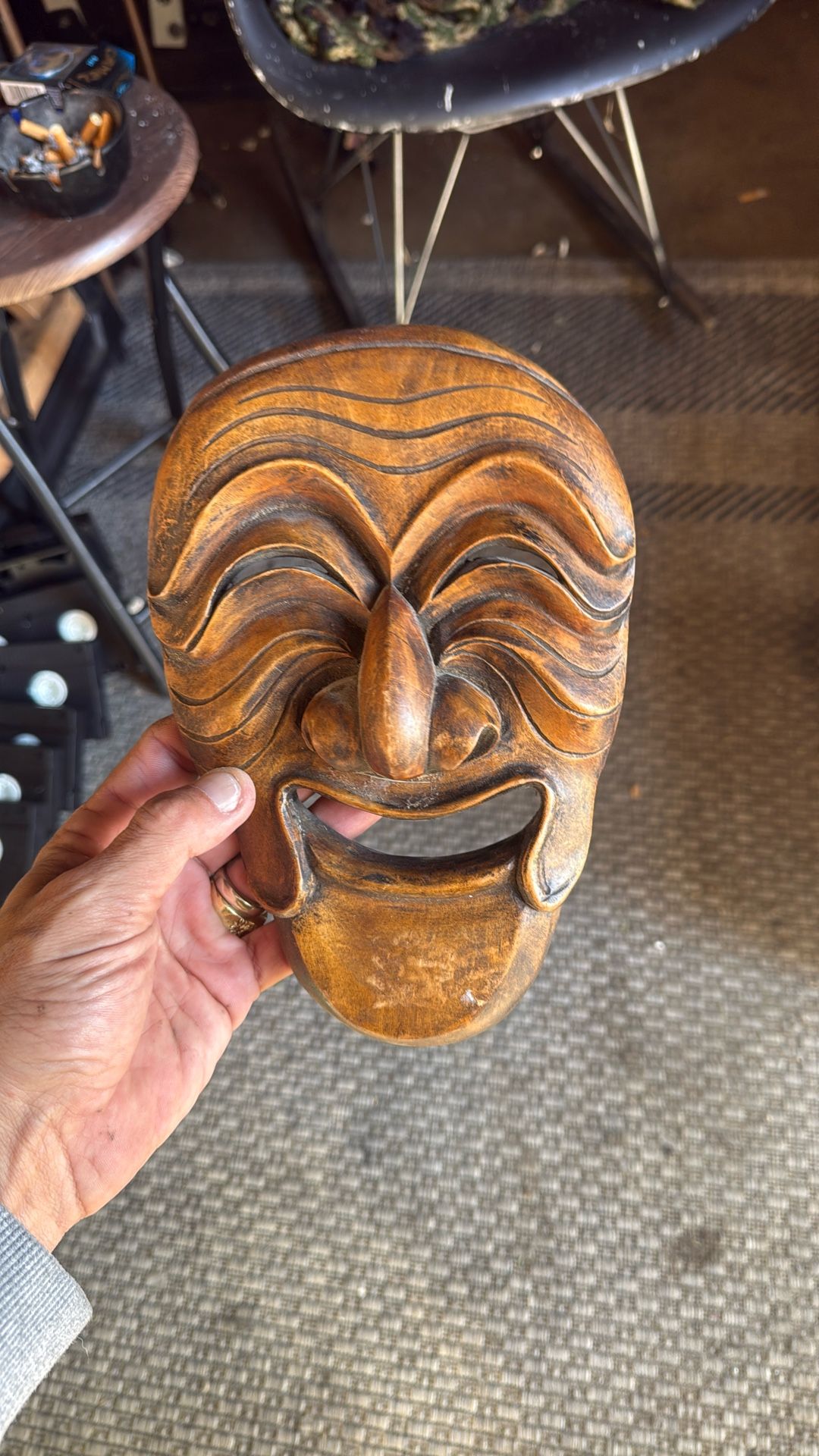 Authentic Wooden Mask